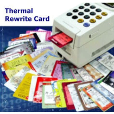 thermal rewrite rfid card|ThermoRewrite How to use .